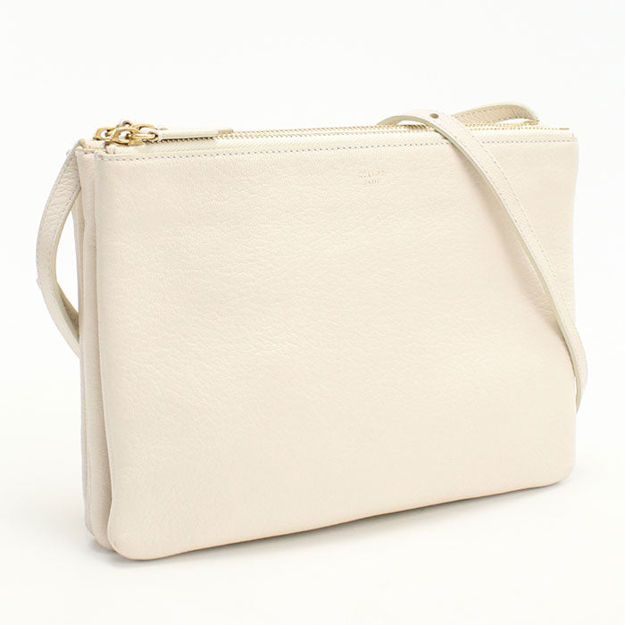 Shoulder Bag Trio Crossbody Bag Off Women Leather White