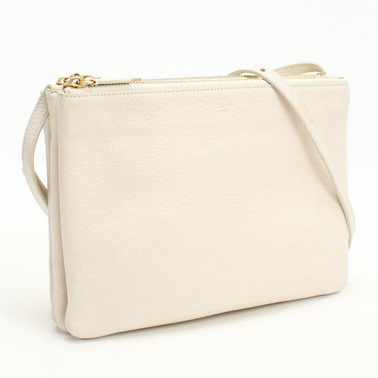 Shoulder Bag Trio Crossbody Bag Off Women Leather White