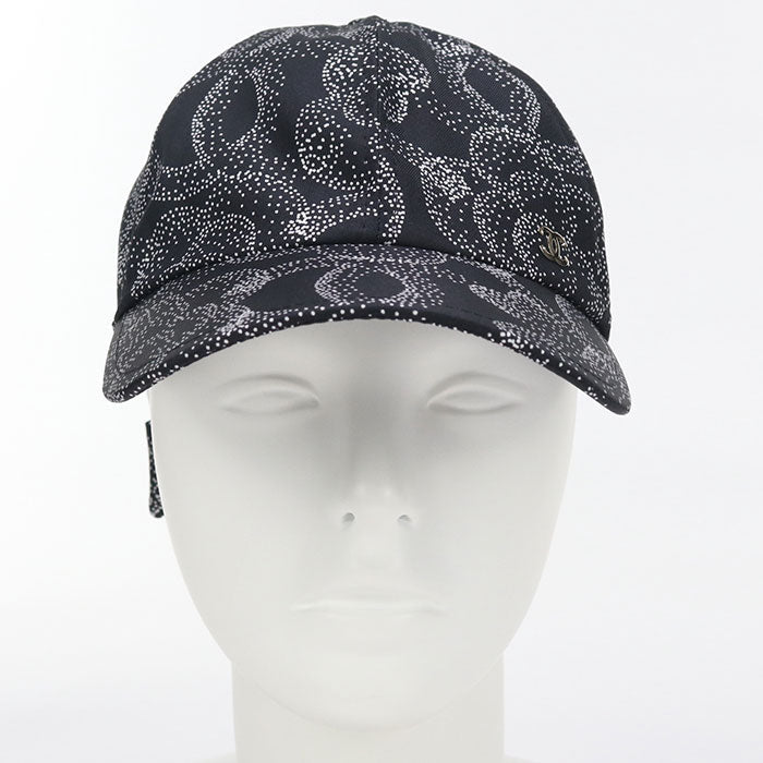 Chanel Camelia cap silk Black Hat