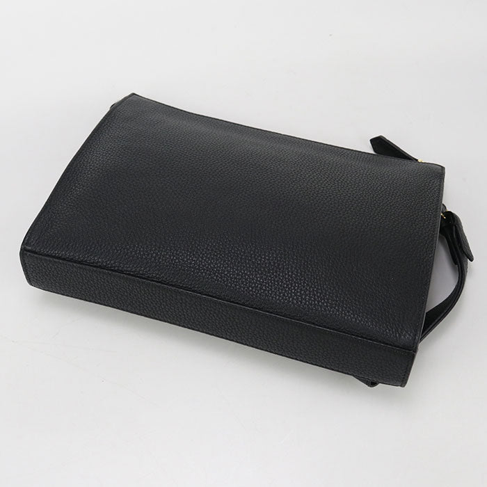 Fendi 7Va491 Bugseye Clutch Bag Women Leather Black