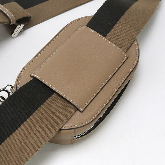 Fendi 8Av416 Body Bag Olock Crossbody Bag Jacquard Women Leather Canvas