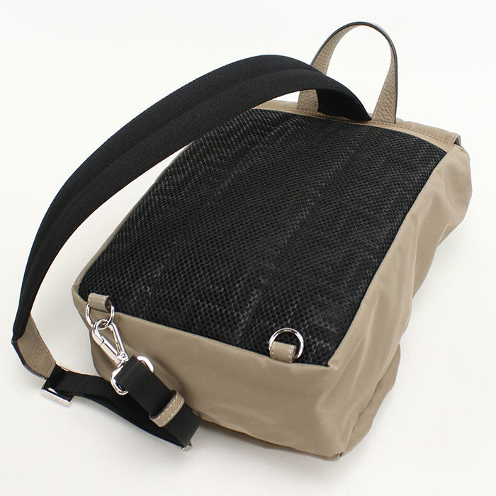 Fendi 7Vz067 Backpack Day Pack Stylish Backpack Light Women Nylon Brown