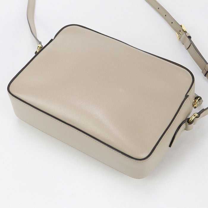 Gucci Horsebit Leather Beige Shoulder Bag