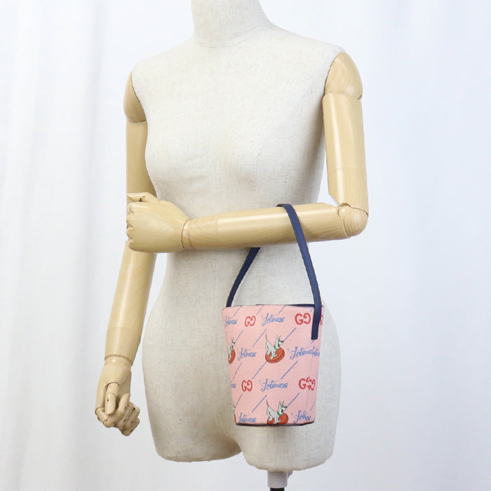 Gucci Chilled license PVC Pink Bucket Bag