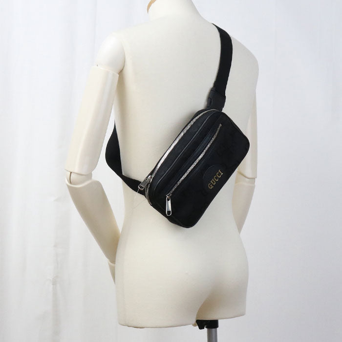Gucci Off grid body Nylon Black Belt