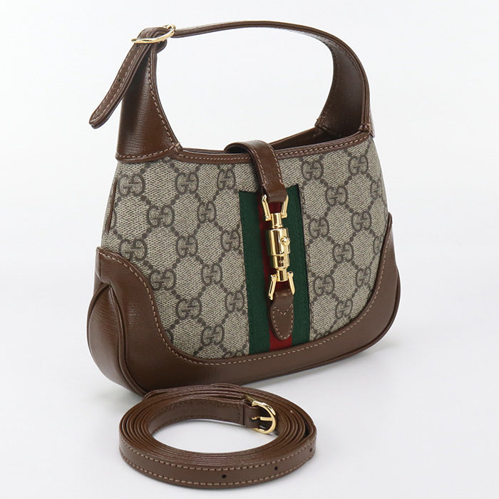 Gucci Jackie GG Supreme Beige Mini Bag