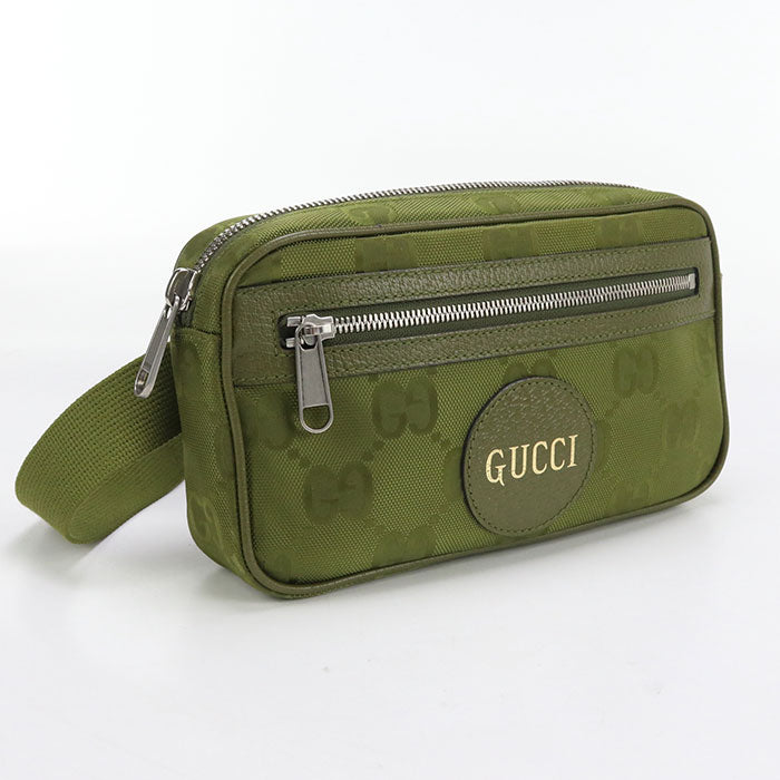 Gucci Off grid body Nylon Green Belt