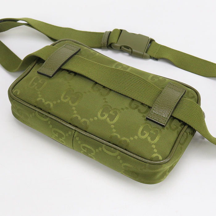 Gucci Off grid body Nylon Green Belt