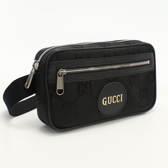 Gucci Off grid body GG Nylon Black Belt