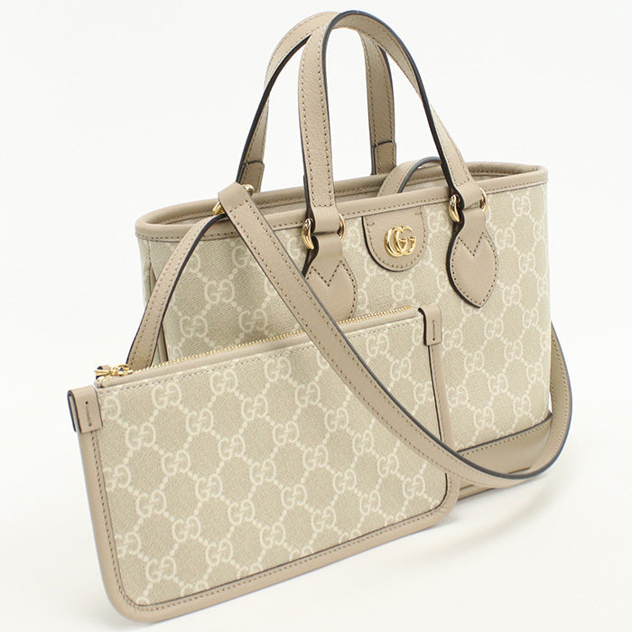 Gucci Ofidia 2WAYTote GG Supreme Beige Tote Bag