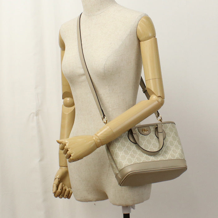Gucci Ofidia 2WAYTote GG Supreme Beige Tote Bag