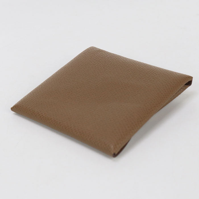 Coin Purse Bastia Coin Pocket Epsom Women(Unisex) Brown Travel Bag