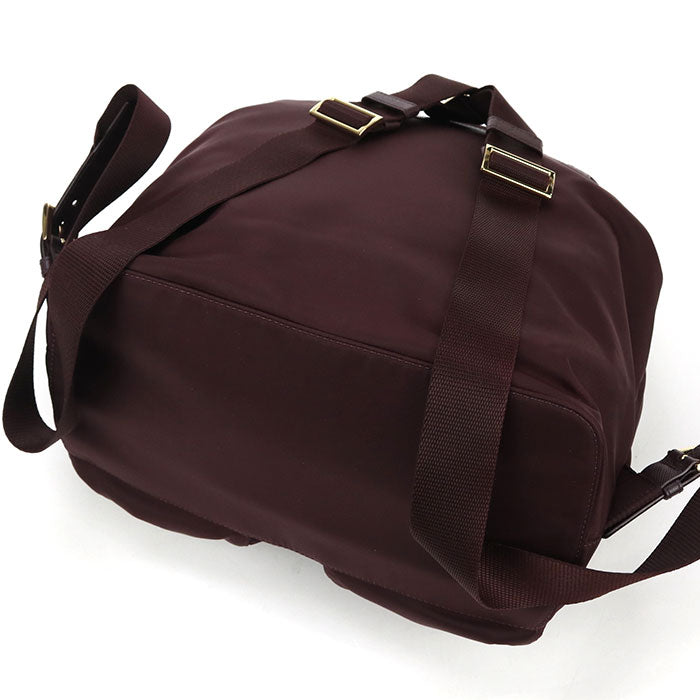 Backpack Re Unisex Handbag Nylon Brown