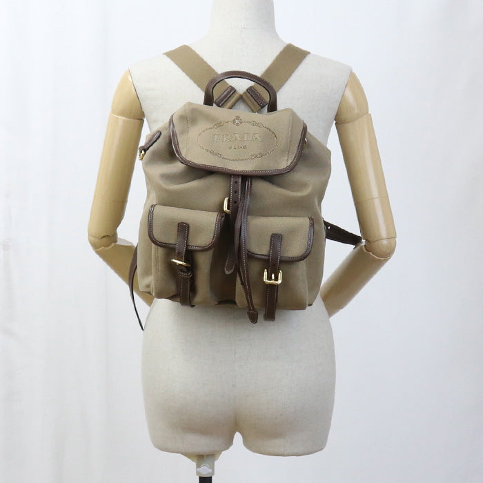 Backpack Jacquard Backpack Jacquard Women Handbag Beige Logo
