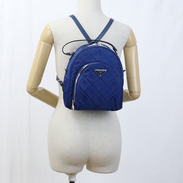 Backpack Mini Daypack , Women Handbag Leather Nylon