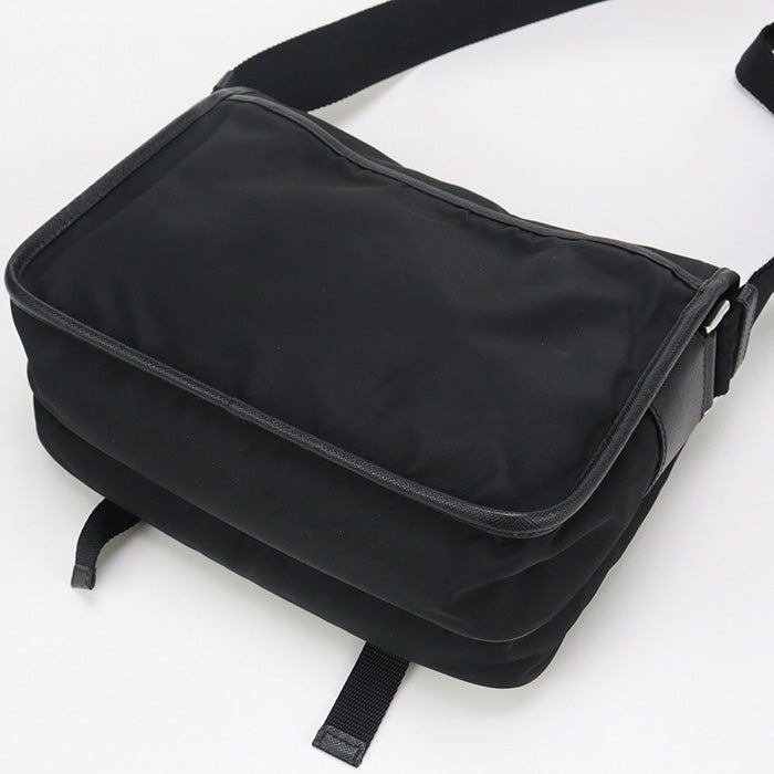 Shoulder Bag Safiano Messenger Bag Mens Leather Nylon