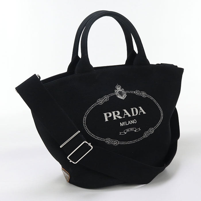 Way Canapa Tote Bag Women Canvas Black