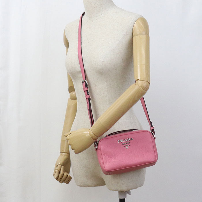Shoulder Bag Safiano Crossbody Bag Women Leather Pink