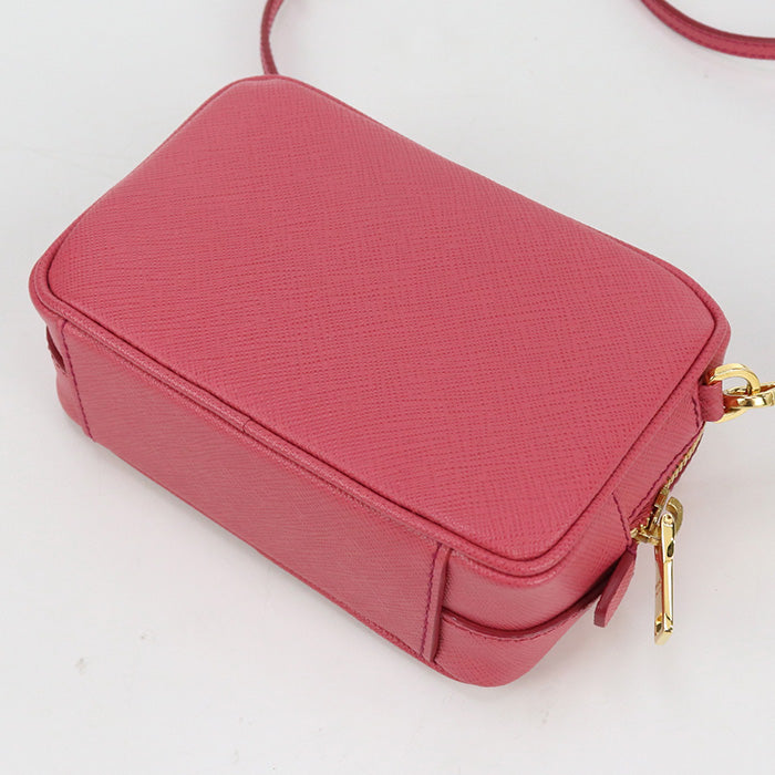 Shoulder Bag Safiano Shoulder Bag Women Leather Pink