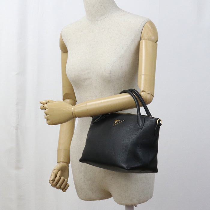 Way Handbag Women Leather Black Travel Bag