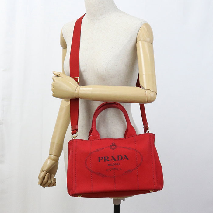 Way Canapa Tote Bag Cotton Women Red