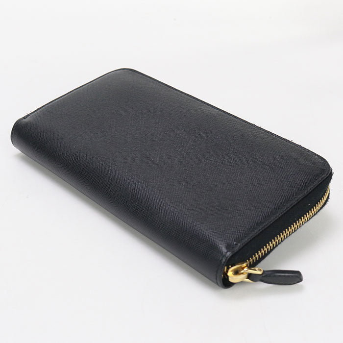 Zip Around Pursezip Around Safiano Women Handbag Leather Black Travel Bag
