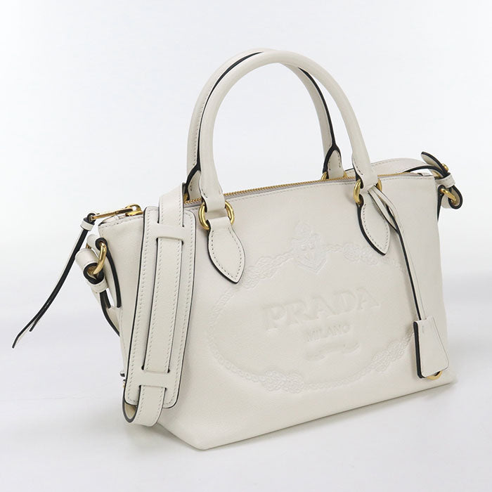 Ebj Way Handbag Women Leather White Travel Bag