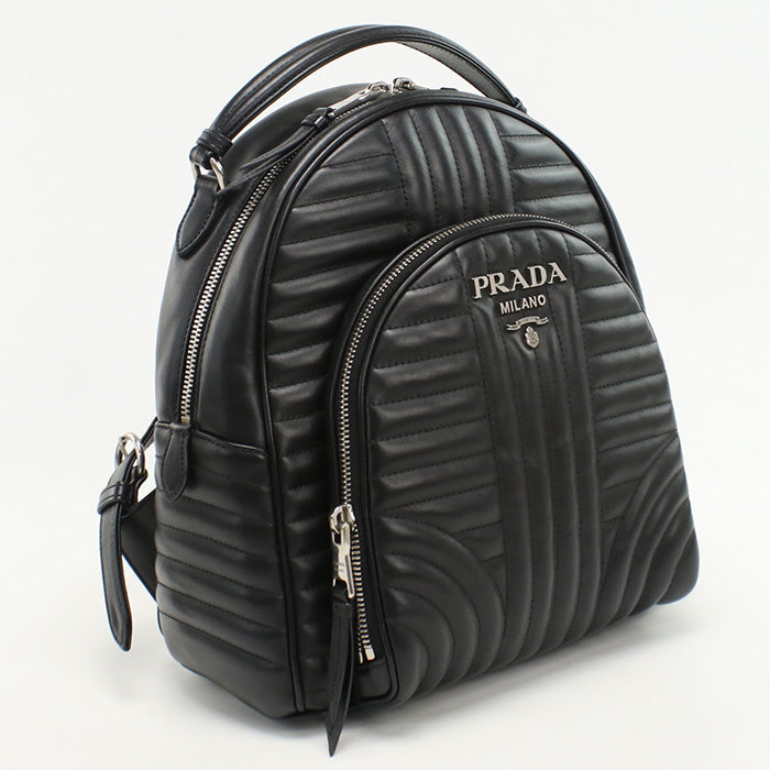 D Backpack Diagram Backpack Women Handbag Leather Black