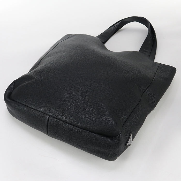 Tote Bag Mens Leather Black