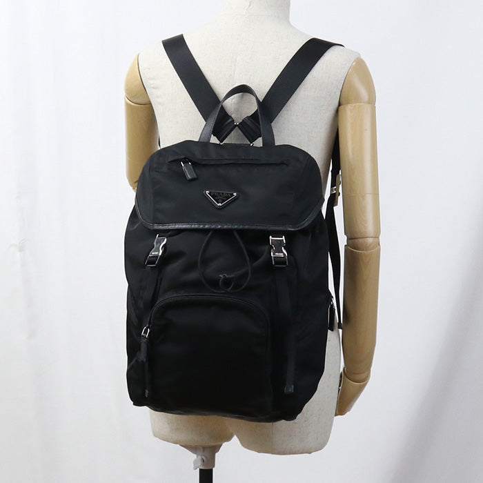Backpack Backpack Women Handbag Nylon Black