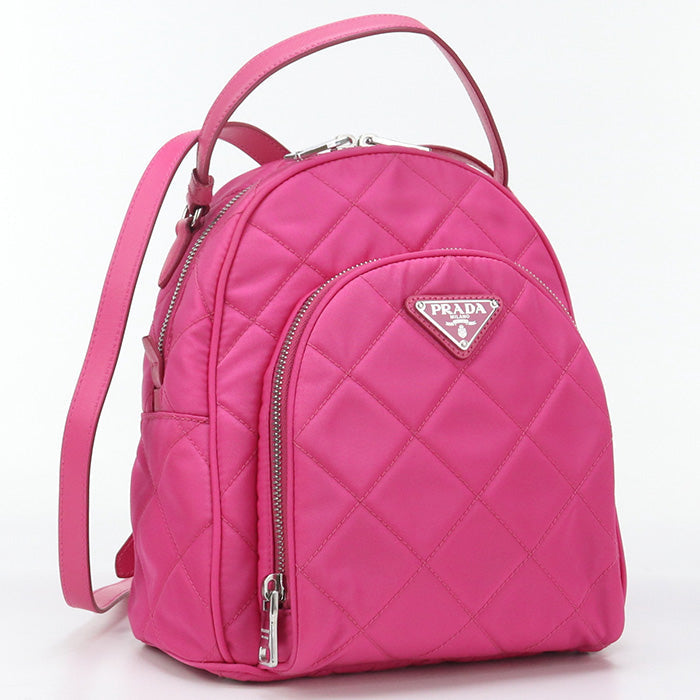 As Backpack Backpack Women Handbag Nylon Pink