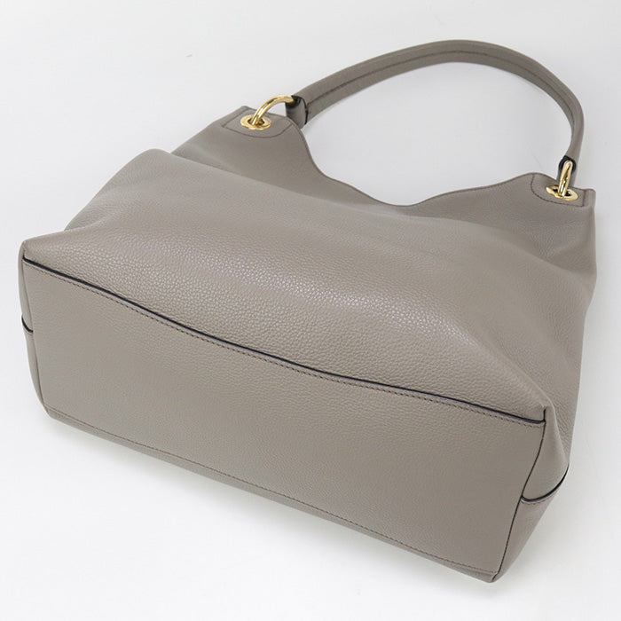 E K Shoulder Bag One Shoulder Bag Leather Beige