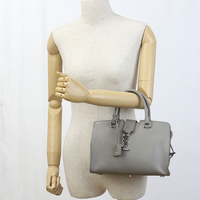 Saint Handbag Baby Mosquito Bus 2Way Handbag Leather Travel Bag