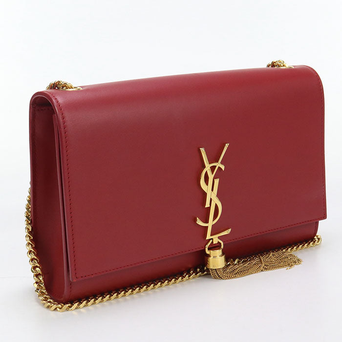 Saint Tassel Kate Shoulder Bag Women Leather Red