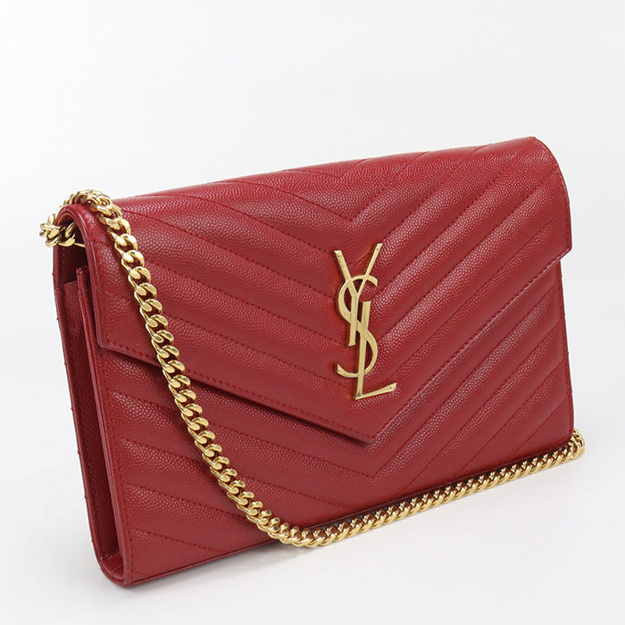 Saint Classic Cassandra Wallet Women Travel Bag Leather Red