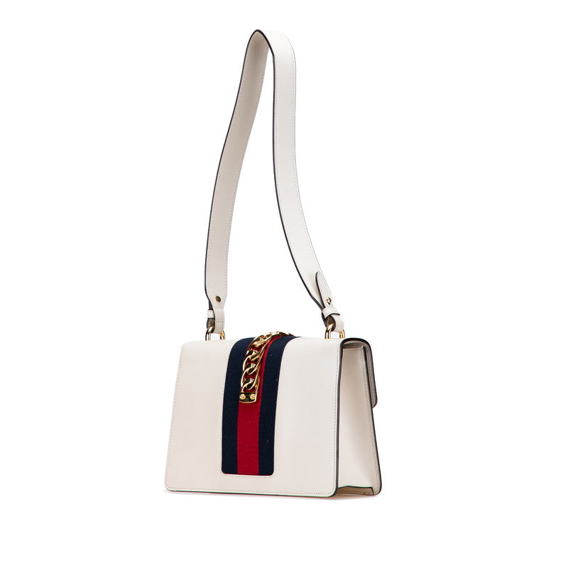 Gucci Sylvie Shoulder Bag Leather Bag 1
