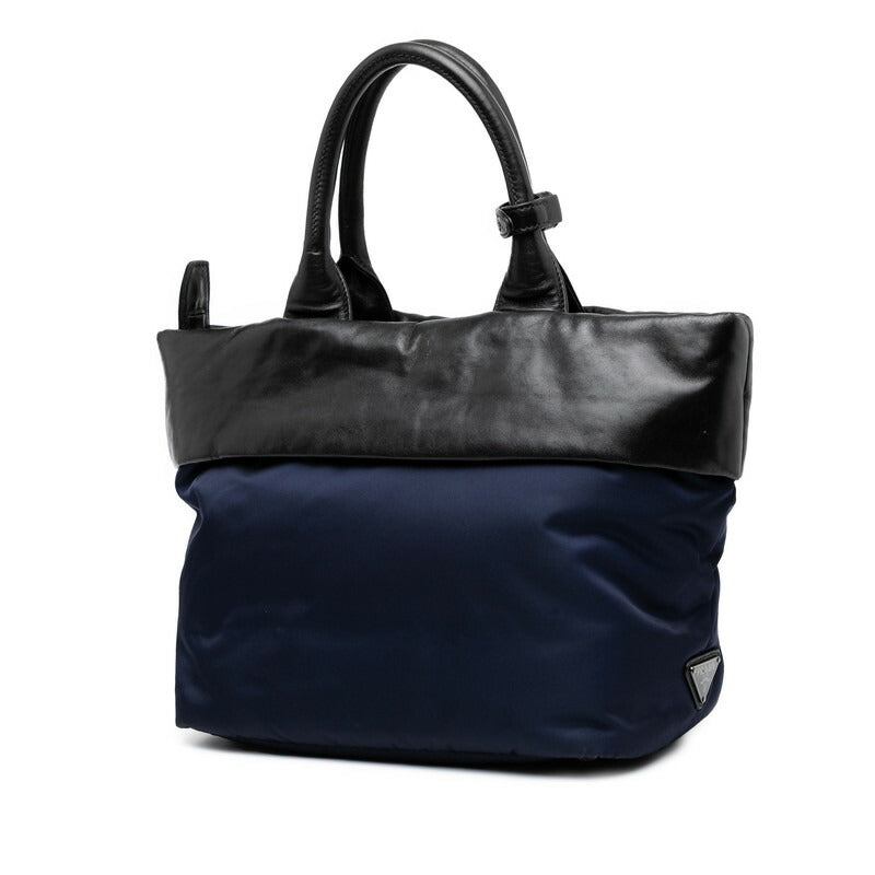 Prada 1Bg959 2Way Shoulder Bag Leather Nylon