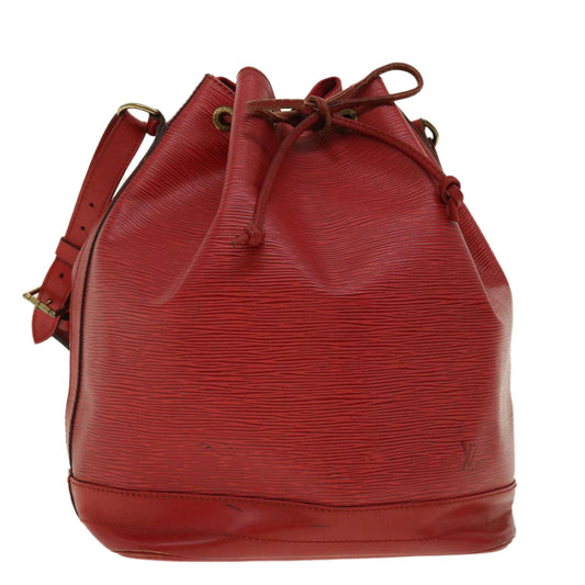 LOUIS VUITTON Epi Noe Shoulder Bag Red M44007 LV uy093