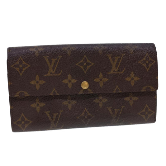 LOUIS VUITTON Monogram Pochette Porte Monnaie Credit Wallet M61725 LV uy107