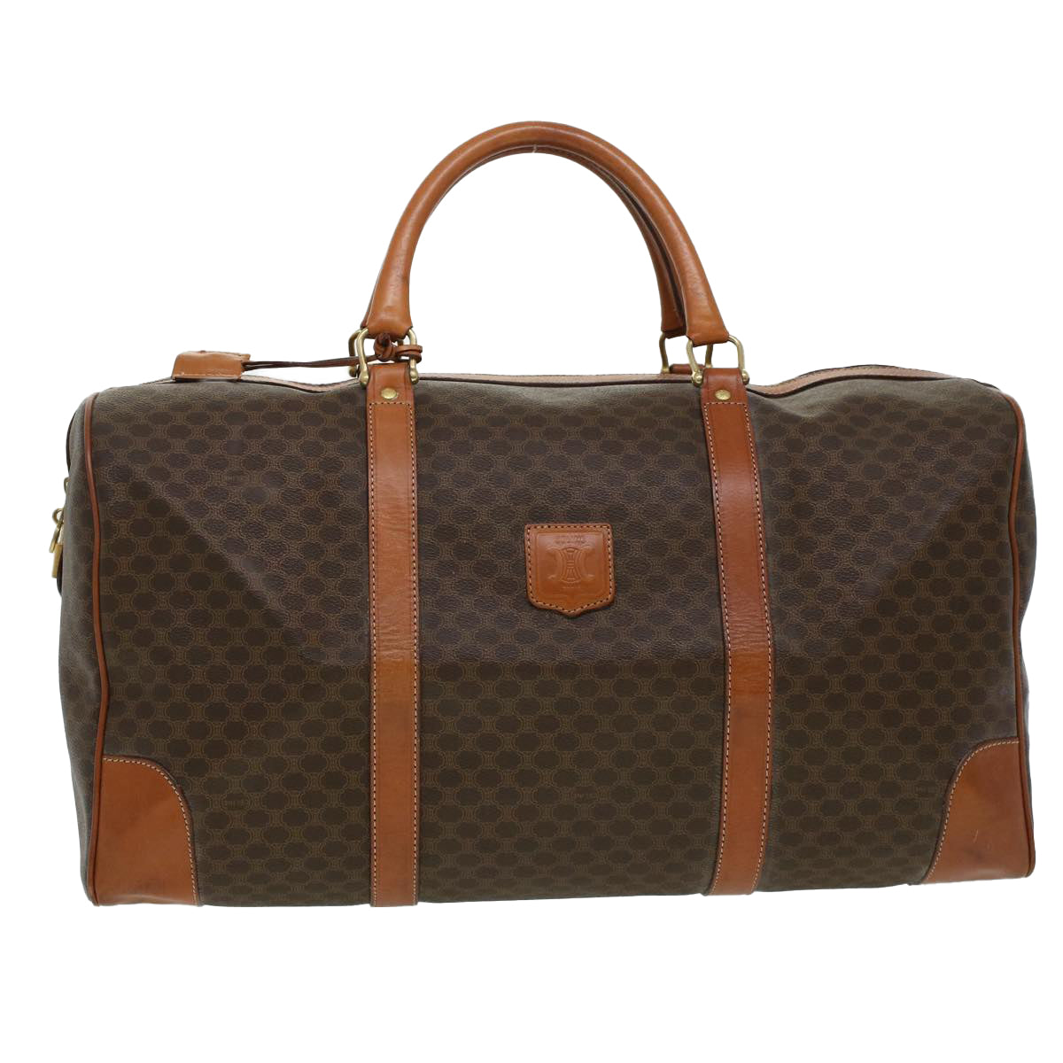 Luxury Macadam Boston Bag Pvc Uy Leather Canvas Travel Bag