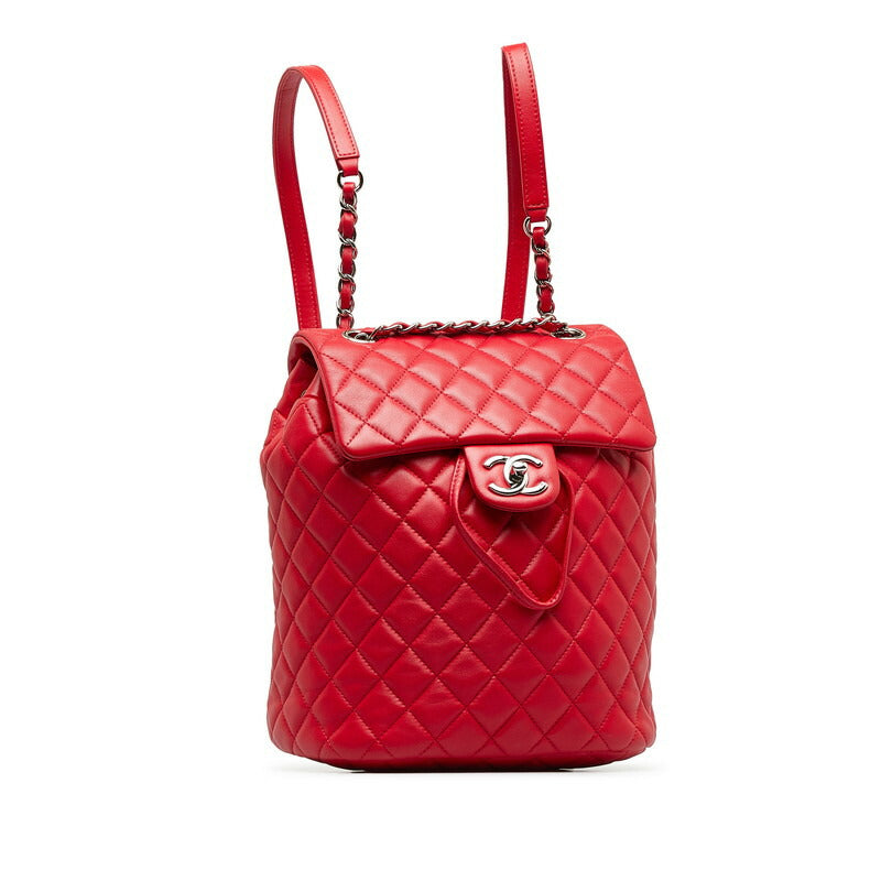 Chanel Coco Mark Matelasse Lambskin Backpack