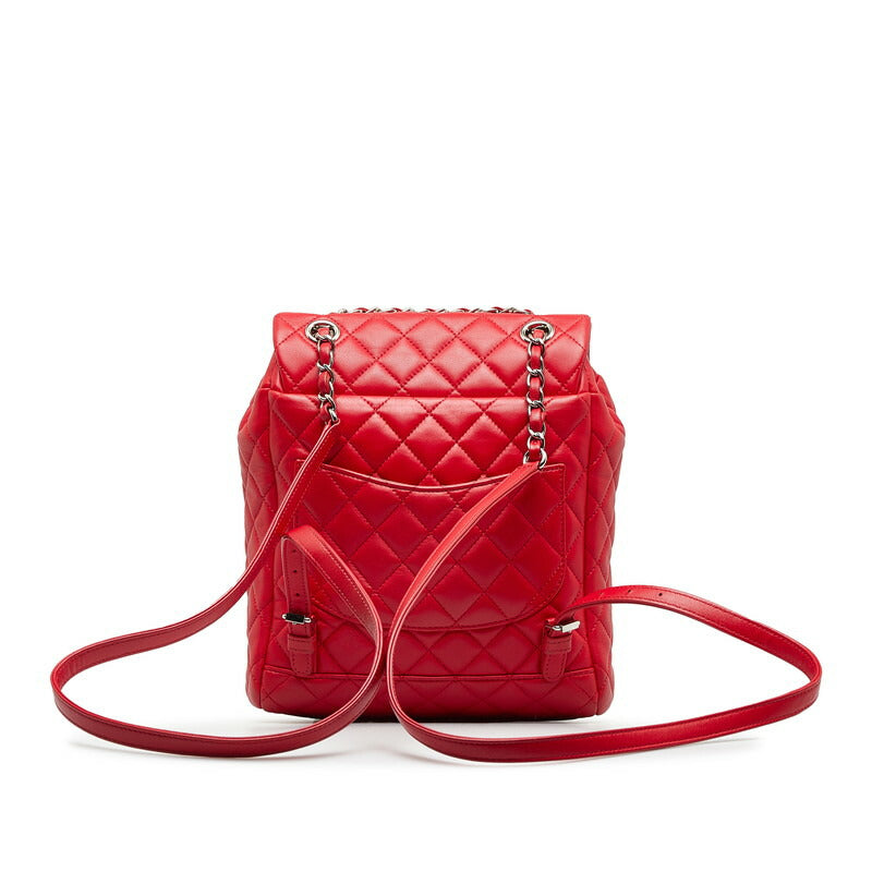 Chanel Coco Mark Matelasse Lambskin Backpack