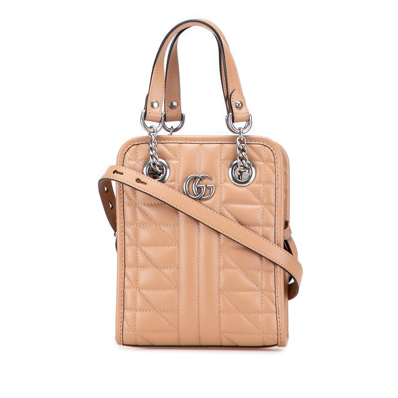 Gucci Marmont 2Way Bag Leather Travel Bag Bag 7