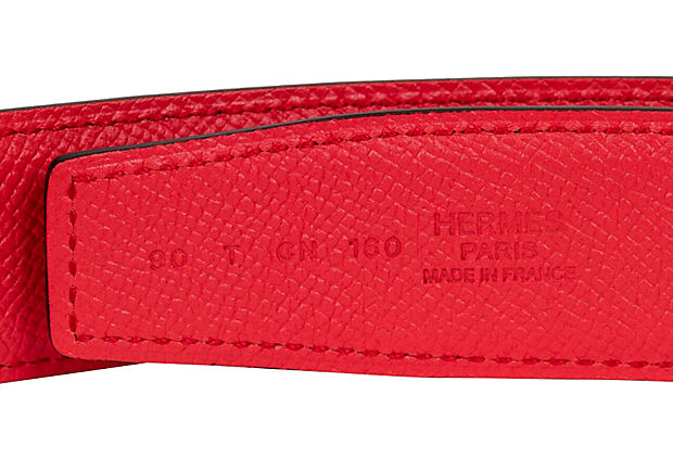 Hermes Bouganville Reversible Belt Handbag Red