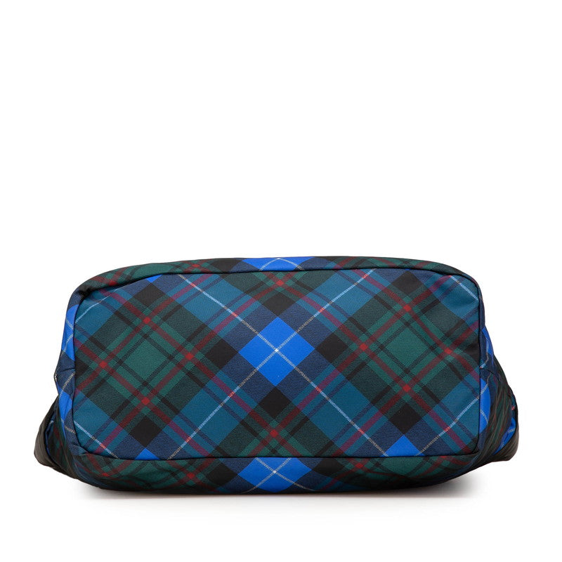Prada Triangle Plate Reversible 2Way Bag Nylon Logo Travel Bag