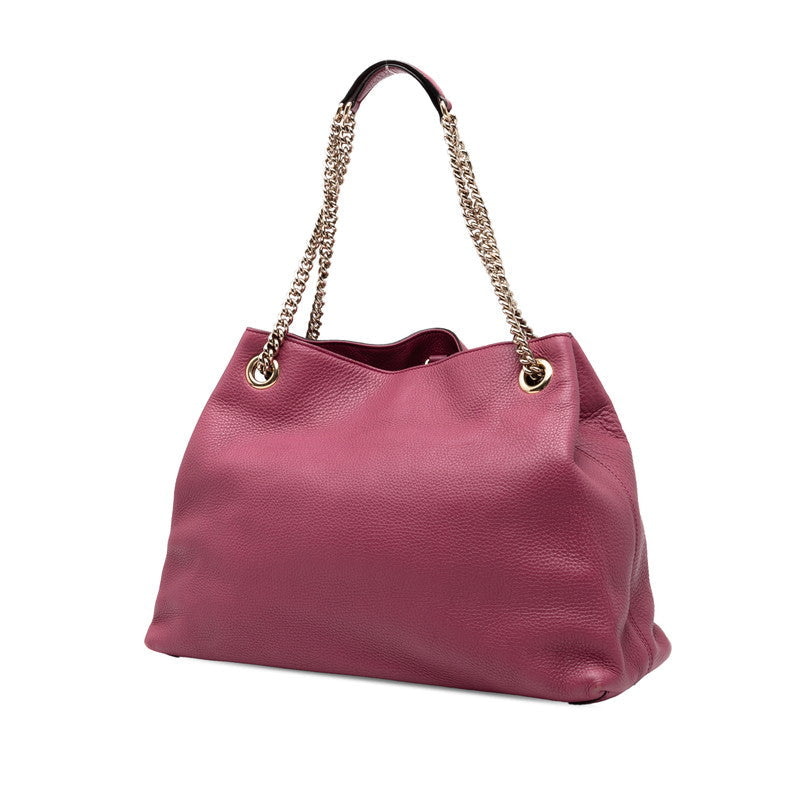 Gucci Soho 2Way Shoulder Bag Leather Shoulder Bag