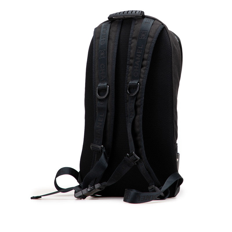 Chanel Sports Line Canvas Leather Backpack
