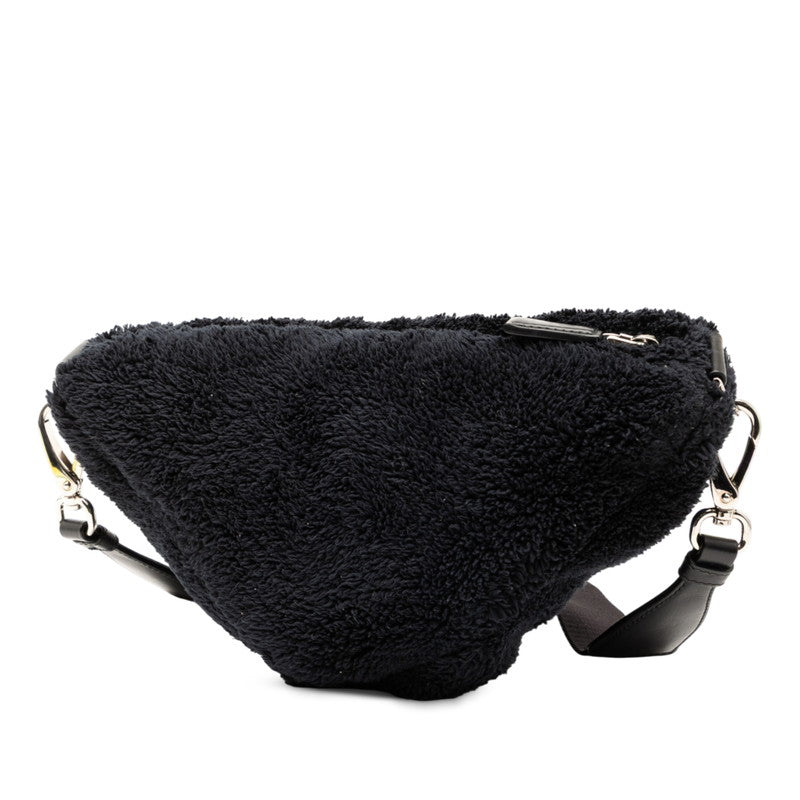 Prada Terry Triangle Fabric Shoulder Bag