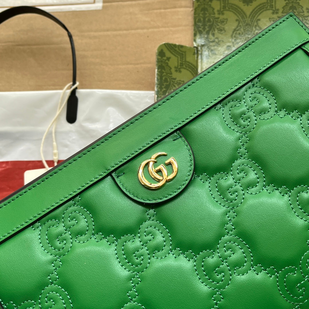 gg MatelassÃ© , ’s 10in Green Small Handbag
