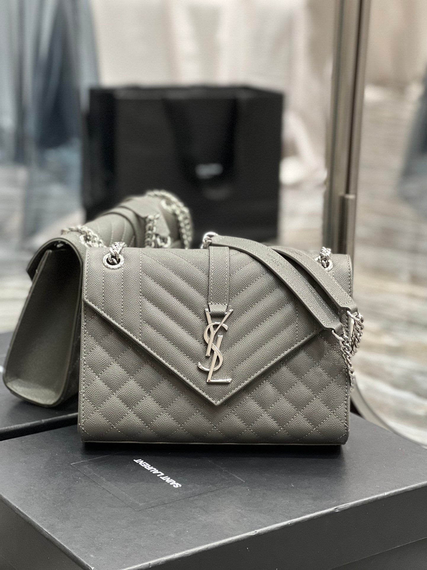 YSL Saint Laurent YSL Top Quality Envelope Metop Qualityum Bag Chain Travel Bag